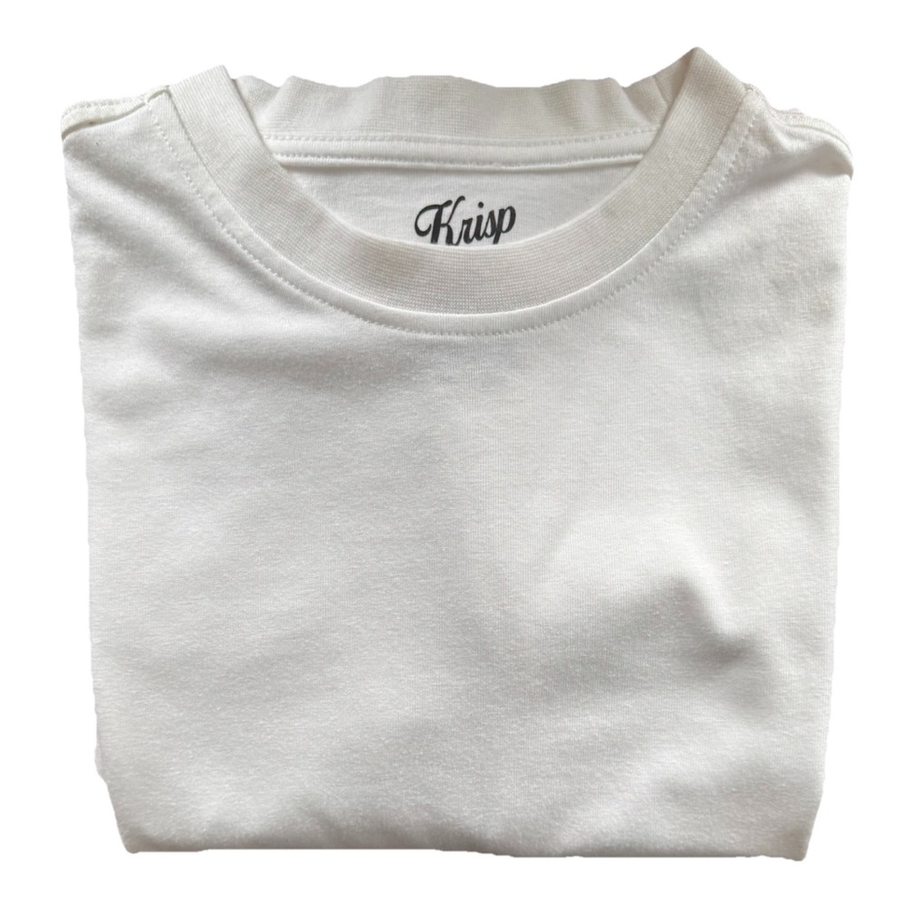 Men's New Krisp Tee With Zipper On Sides For Added Comfort.